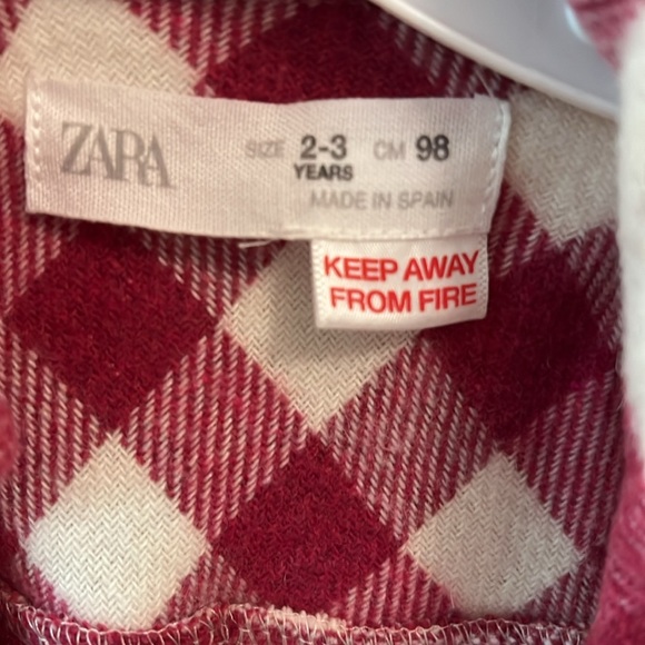 NWOT Zara Plaid shirt - perfect for warm weather - Picture 2 of 7